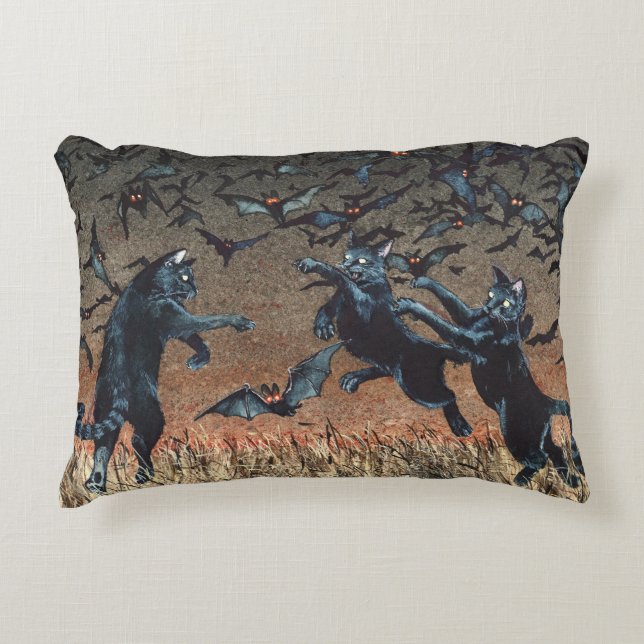 Almofada Decorativa Travesseiros para Lotes de Gatos (Frente)