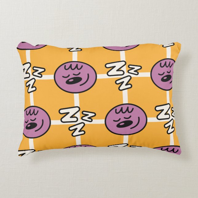 Almofada Decorativa Travesseiros ZZZ com sono (Frente)