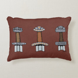 Almofada Decorativa Três Espadas de Viking Hilts