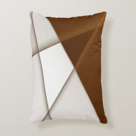 Almofada Decorativa Triângulo e sombra incríveis, estilo clássico mode