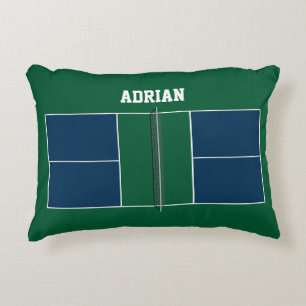 Almofada Decorativa Tribunal de Pickleball Personalizado