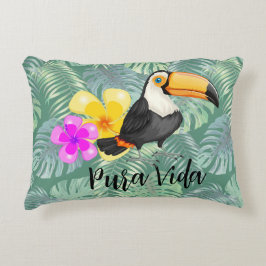 Almofada Decorativa Tropical Toucan Pura Vida Design