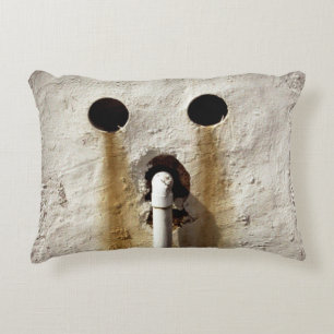 Almofada Decorativa Tubo de Água Exposto Grunge Urbano