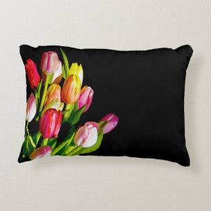 Almofada Decorativa Tulip Painting - Arte Flor Original