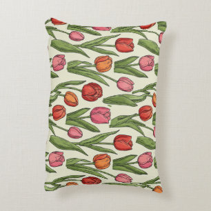 Almofada Decorativa Tulipas Vermelhas