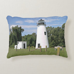 Almofada Decorativa Turco Point Lighthouse, acento de Maryland