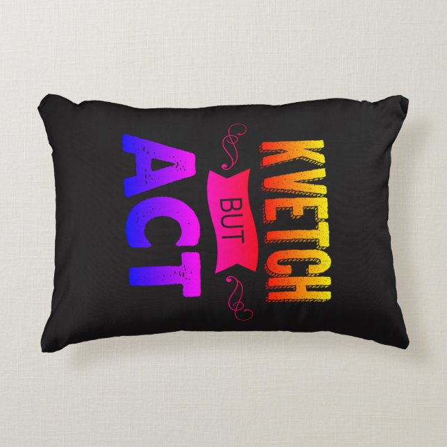 Almofada Decorativa Um agradável, apreciável, reversível (Frente)