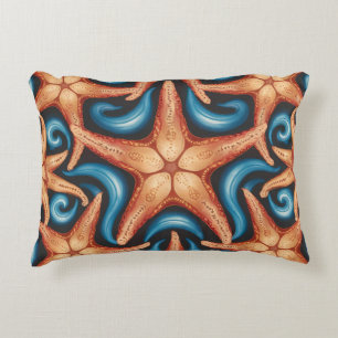 Almofada Decorativa Um belo peixe-estrela azul