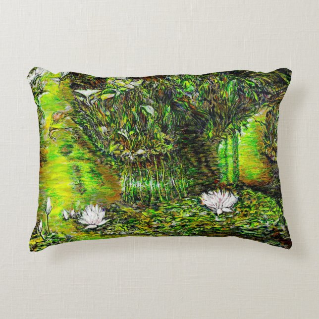 Almofada Decorativa Um Lago com Pensamentos Impuros (Frente)
