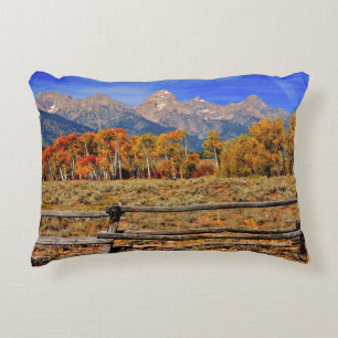 Almofada Decorativa Um momento em Wyoming no outono
