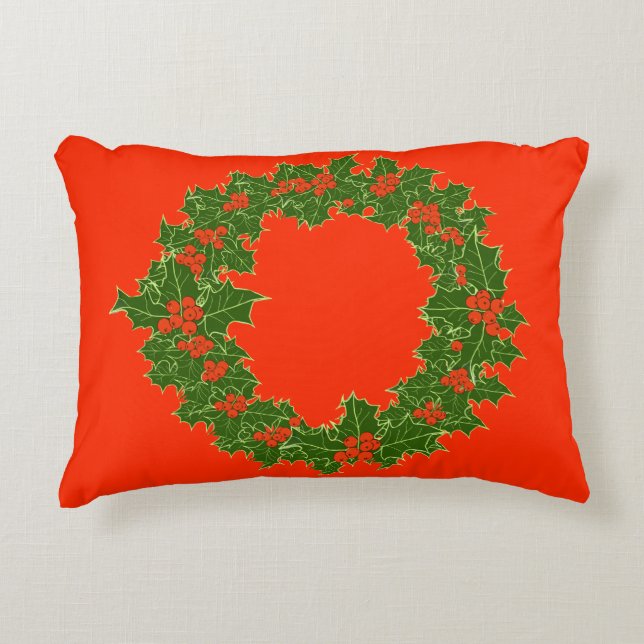 Almofada Decorativa Um Natal Muito Feliz (Frente)