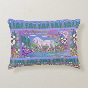 Almofada Decorativa Um Paraíso roxo