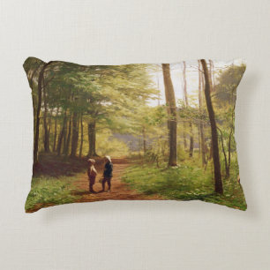 Almofada Decorativa Uma caminhada na floresta