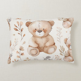 Almofada Decorativa Urso Beige Bonito