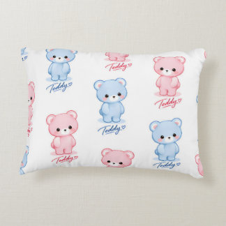 Almofada Decorativa Urso de Pelúcia Infância Doce