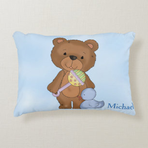 Almofada Decorativa Urso de ursinho personalizado do bebé do