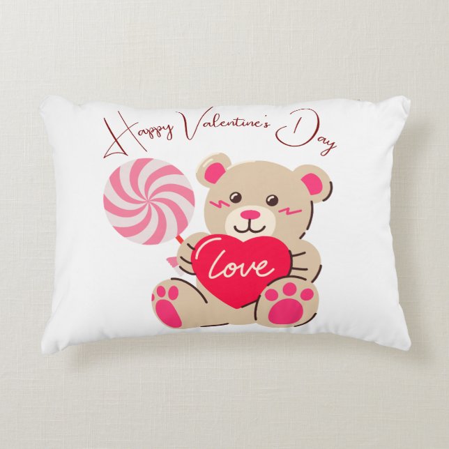 Almofada Decorativa Valentine Gift (Frente)