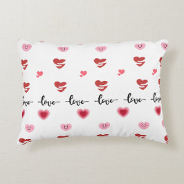 Almofada Decorativa Valentine Pillow Heart Love Text