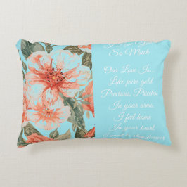 Almofada Decorativa Valentines Day, I Love You So Much, Love Poem,