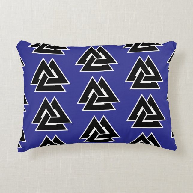 Almofada Decorativa Valknut (Frente)