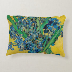 Almofada Decorativa Van Gogh Vase com Impressionismo Clássico Irrisso