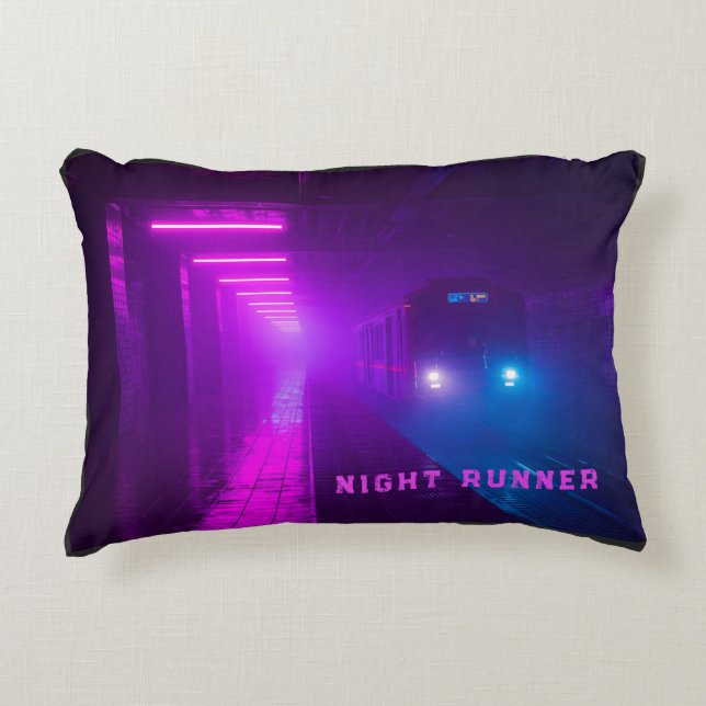 Almofada Decorativa Vap Retro Synthwave (Frente)
