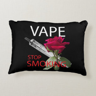 Almofada Decorativa Vape. Pare de fumar