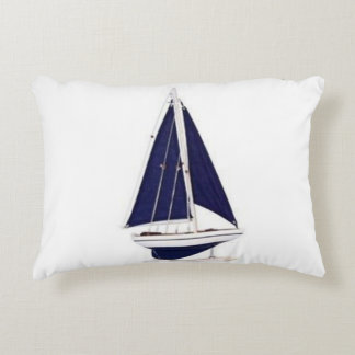 Almofada Decorativa veleiro azul-marinho vintage