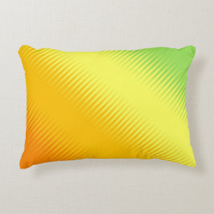 Almofada Decorativa Verde Amarelo Laranja
