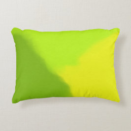 Almofada Decorativa Verde limão e amarelo