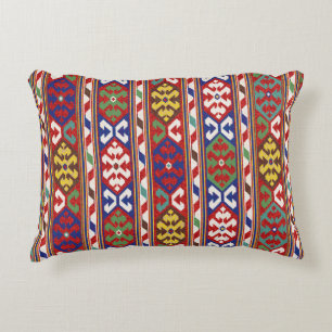 Almofada Decorativa Vermelho Azul Verde Amarelo Branco Quilim Vermelho