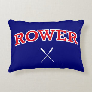 Almofada Decorativa Vermelho de ROWER, branco e azul