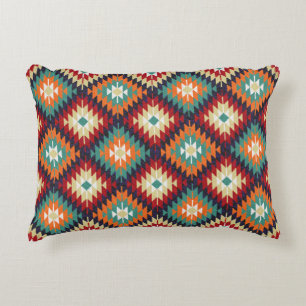 Almofada Decorativa Vermelho Verde Amarelo Amarelo Negro Branco Quinto