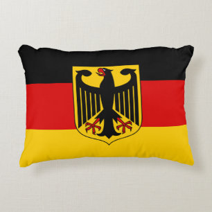 Almofada Decorativa viagem alemão Flag e Alemanha, fãs de férias/es