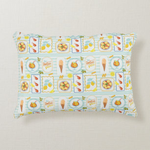 Almofada Decorativa Vibrações de Verão Mediterrâneo