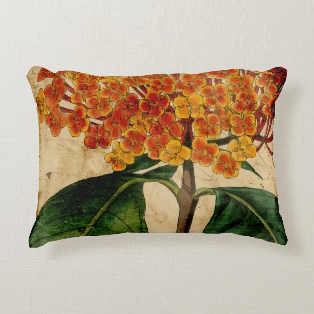 Almofada Decorativa Vibrant Floral I (Frente)