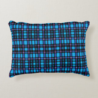 Almofada Decorativa Vibrant Plaid Tartan Pattern Fabric