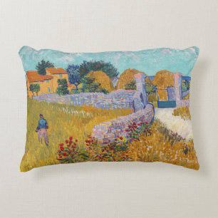 Almofada Decorativa Vincent van Gogh - Farmhouse in Provence