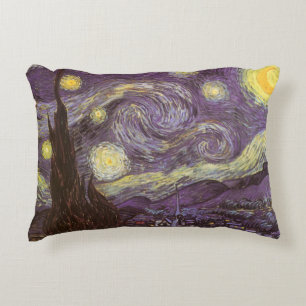 Almofada Decorativa Vincent van Gogh - Noite Estrelada