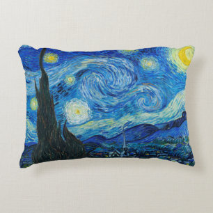 Almofada Decorativa Vincent Van Gogh - Noite Estrelada