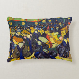 Almofada Decorativa Vincent van Gogh - O salão de baile em Arles