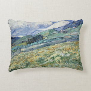 Almofada Decorativa Vincent van Gogh - Paisagem de Santo-Remy