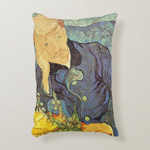 Almofada Decorativa Vincent van Gogh - Retrato do Dr. Gachet