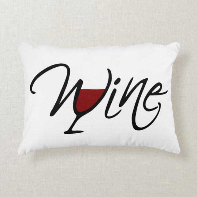 ALMOFADA DECORATIVA VINHO (Frente)