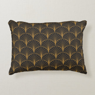 Almofada Decorativa Vintage Art Deco Padrão Invisível. Decor geométric