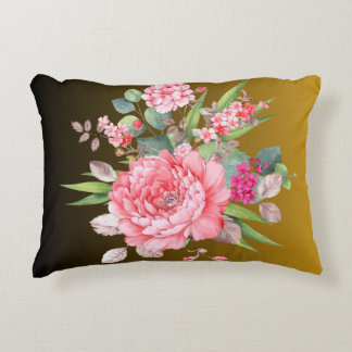 Almofada Decorativa "Vintage Charm: Travesseiro Verde Brilhante e Boni