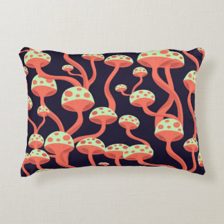 Almofada Decorativa Vintage Graphics Mushroom Sem Fios Padrão