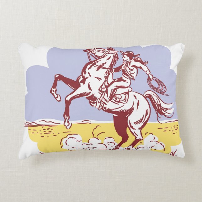 Almofada Decorativa Vintage Line Drawing. (Frente)