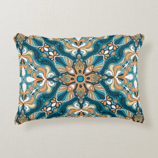 Almofada Decorativa vintage paisley kerhead ornament impressão. Cabeça