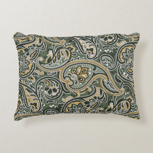 Almofada Decorativa vintage Paisley oriental étnico Pattern Seamless